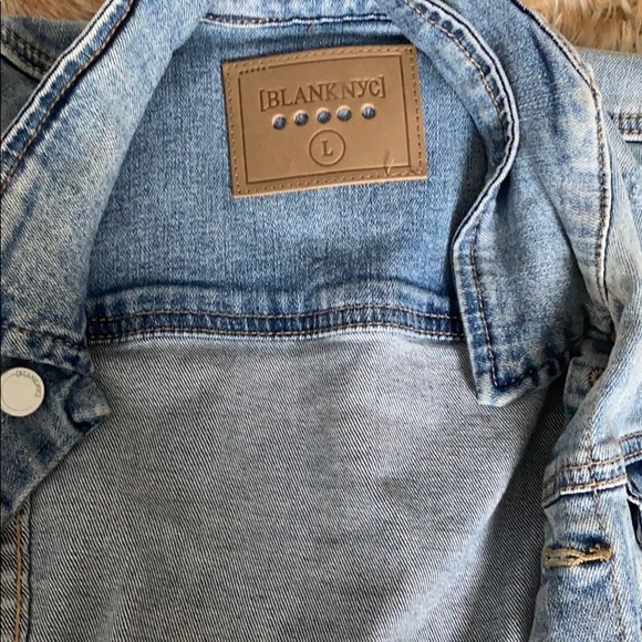 Blank NYC jean jacket kids large - Picture 2 of 2